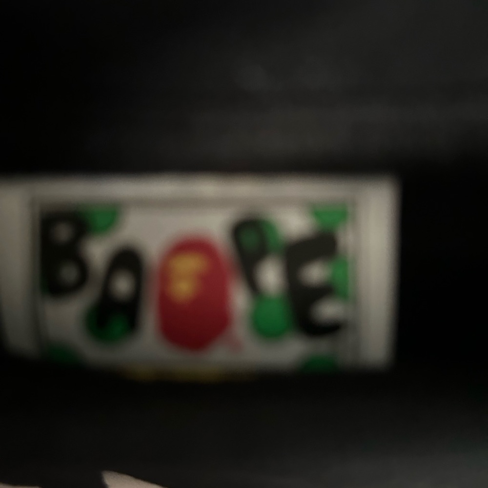Camo bape shirt